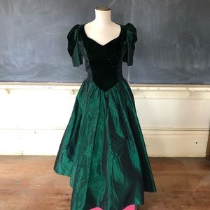Green Ball Gown